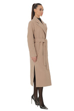 Load image into Gallery viewer, Arden Classic Wraparound Overcoat in Latte