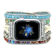 Load image into Gallery viewer, Hand-woven Stone Bead Watch – European and American Popular Accessories
