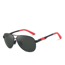 Load image into Gallery viewer, Men 100% Polarized Aluminum Alloy Frame Sunglasses In Elegant Retro Classic Men's Driving Pilot Style