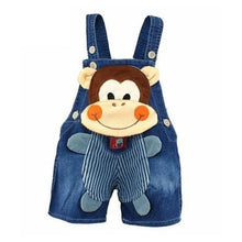 Load image into Gallery viewer, Modern Cartoon Baby Clothing Boys & Girls Jeans Overalls Shorts Toddler Infant Rompers For Kids In Fashion Deisgn