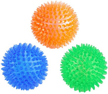 Load image into Gallery viewer, Durable Dog Toy Ball with Squeaker – Teeth Cleaning, Chew-Resistant, High Bounce Toy for Medium Dogs