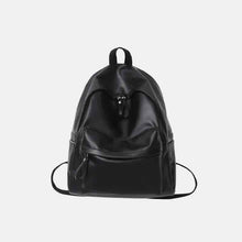 Load image into Gallery viewer, Elegant Leather Backpack Bag : With Fancy Zipper