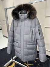 Load image into Gallery viewer, Men's Genuine Fur Trim Sorona® Fill Coat