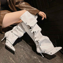 Load image into Gallery viewer, Fashionable Pointed Toe : Knee High Boots