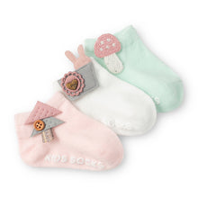 Load image into Gallery viewer, 3 Pair/ SET Baby Newborn Cotton Ankle Socks for Toddler Baby Girls Anti-slip Floor Sock Bowknot Flower Socks For Baby and Kids from 0-24M