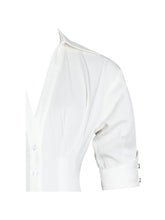 Load image into Gallery viewer, Palina Lyocell Pleated Midi Preppy Shirt Dress