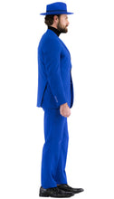 Load image into Gallery viewer, PAUL LORENZO MENS ROYAL BLUE SLIM FIT 2 PIECE SUIT