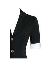 Load image into Gallery viewer, Aleena Short Sleeve Business Casual Blazer