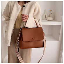 Load image into Gallery viewer, Casual Simple Leather Crossbody Bag For Women And Girls Designer Shoulder Messenger Travel Bag For Ladies