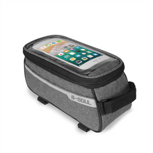 Load image into Gallery viewer, Bike Bag Bicycle Bag Phone Case For Bicycle Cycling Mobile Bike Accessories Head Tube Cell Mobile Phone Bag Case Waterproof Bike Handlebar Bag Bicycle Phone Mount Bicycle Phone Mount Holder Pouch Bag Cycling Frame