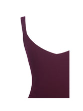 Load image into Gallery viewer, Tori Wine Red Pleated Mini Dress with Chiffon Scarf