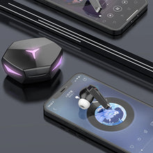 Load image into Gallery viewer, Wireless Earbuds for iOS & Android Phones, Bluetooth 5.2 in-Ear Headphones with Extra Bass, Built-in Mic, Soft in-Ear Sleep Earbuds Gaming Earbuds 60ms Low Latency TWS Bluetooth Earphone with Mic Bass Audio Sound Positioning Wireless Headphones