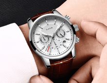 Load image into Gallery viewer, Men's Waterproof Watch With Chronometers Day View Sport Analog Watches Excellent Look Perfect Gift For Him