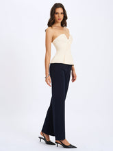 Load image into Gallery viewer, Yanin Navy Low-Rise Straight Leg Pants