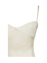 Load image into Gallery viewer, Gracie Butter Yellow Ruched Satin Midi Dress