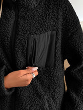 Load image into Gallery viewer, Winter Warm Zip Up Long Sleeve Jacket Fuzzy Cozy & Stylish Jacket Cold-Weather Essential Outdoor Jacket