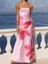 Load image into Gallery viewer, Stylish Printed : Tube Maxi Dress