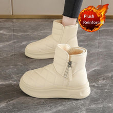 Load image into Gallery viewer, Women’s Warm Fleece-Lined Snow Boots – Casual Winter Anti-Slip Ankle Boots