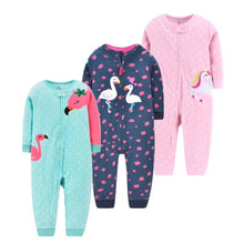 Load image into Gallery viewer, Modern Baby Girl And Boys Pajamas Clothes fleece One Pieces Jumpsuits Romper For Kids 9 - 24M