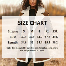 Load image into Gallery viewer, Women's Suede-Look Trench Coat