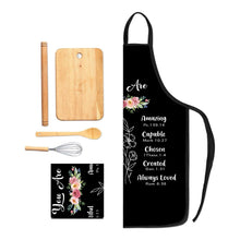 Load image into Gallery viewer, Inspirational Christian Apron – Perfect Gift for Faith-Filled Loved Ones