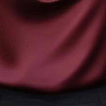 Load image into Gallery viewer, Women's Elegant Draped Neck Blouse