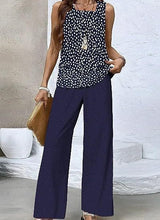 Load image into Gallery viewer, Women's 3D Print Two-Piece Vest & Pants Set – 12 Prints S–5XL