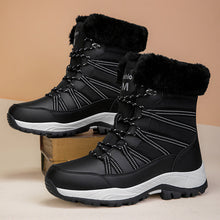 Load image into Gallery viewer, Women’s Winter Fleece-Lined Thicker Non-Slip Cotton-Padded Outdoor Mid-Boots
