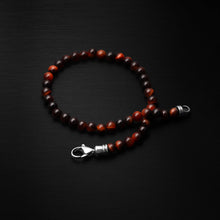 Load image into Gallery viewer, Spiritual Bead Bracelet, 4MM - Red Tiger’s Eye