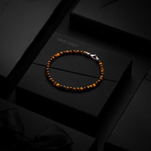 Load image into Gallery viewer, Spiritual Bead Bracelet, 4MM - Tiger’s Eye