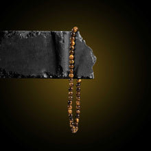 Load image into Gallery viewer, Spiritual Bead Bracelet, 4MM - Tiger’s Eye