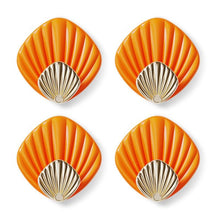 Load image into Gallery viewer, 4pcs Creative Shell Shape Wall Hanging Hook Punch-free Strong Adhesive Hook Bathroom Kitchen Wall-mounted Seamless Sticky Hook Shell Hook Non-Punching Strong Adhesive Adhesive Hook Bearing Door Behind Wall Bathroom Kitchen Key Holder