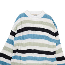 Load image into Gallery viewer, Striped Bell Sleeve Light Sweater