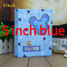 Load image into Gallery viewer, 5 Inch 200photos 7 inch 100photos Insert Pockets Children Album Cartoon Interleaf Handmade DIY Photo Albums Birthday Gift Family Scrapbook Albums Family Anniversary Gift For Couple