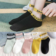 Load image into Gallery viewer, 5 Pairs Fashion Unisex Cute Cartoon face Patterned Long Socks Soft Breathable Cotton Material Sport Summer Warm Winter Funny Harajuku Socks For Men And Women