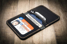Load image into Gallery viewer, The Georgetown Minimalist Wallet in Black