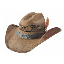 Load image into Gallery viewer, Bullhide PBR Bucking Chute - Straw Cowboy Hat