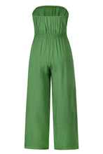 Load image into Gallery viewer, Tied Cutout Tube : Wide Leg Jumpsuit