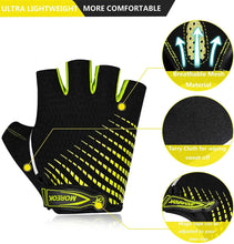 Load image into Gallery viewer, RideGuard Half Finger Cycling Gloves
