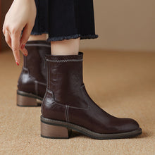 Load image into Gallery viewer, Women’s Mid-Heel Martin Boots