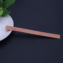 Load image into Gallery viewer, 50Pcs Candle Wood Wick for Candles Smokeless Wooden Wicks for Candle Making Crackling Wood Wick for DIY Candles Soy or Palm Wax Form for Candle Making Supplies Wood Wicks