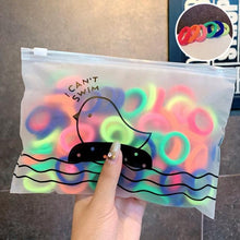 Load image into Gallery viewer, 50PCS/Set 3 CM Ring Elastic Hair Bands For Girls Rubber Bands Ponytail Holder Scrunchies Soft Fashion Hair Styling Accessories Ponytail Holders For Women
