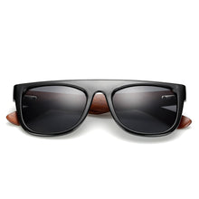 Load image into Gallery viewer, Bamboo Wooden Arms Sunglasses Men Women Black Sunglass
