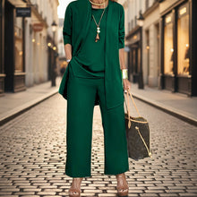Load image into Gallery viewer, Women's 3-Piece Longline Duster Cardigan