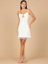 Load image into Gallery viewer, Beaded Mini with Fringe Details