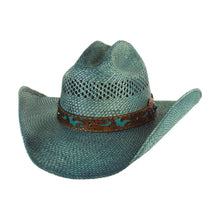 Load image into Gallery viewer, Bullhide Highway Money - Panama Straw Cowboy Hat