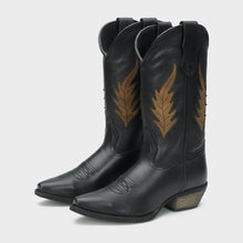 Load image into Gallery viewer, Rawhide Autumn - Women's Leather Cowgirl Boots