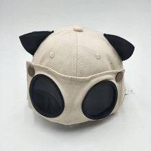 Load image into Gallery viewer, Cat Ears Baseball Cap with Pilot Glasses