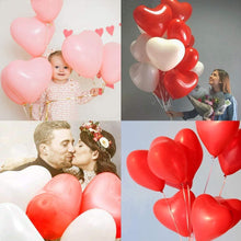Load image into Gallery viewer, Modern 100Pc Red Pink Balloons 10Inch Love Heart Latex Balloons For Wedding Party and Celebration Helium Balloon Valentines Day Birthday Party Inflatable Balloons