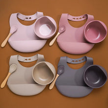 Load image into Gallery viewer, Silicone Baby Feeding Tableware Set - # BAGE21110001